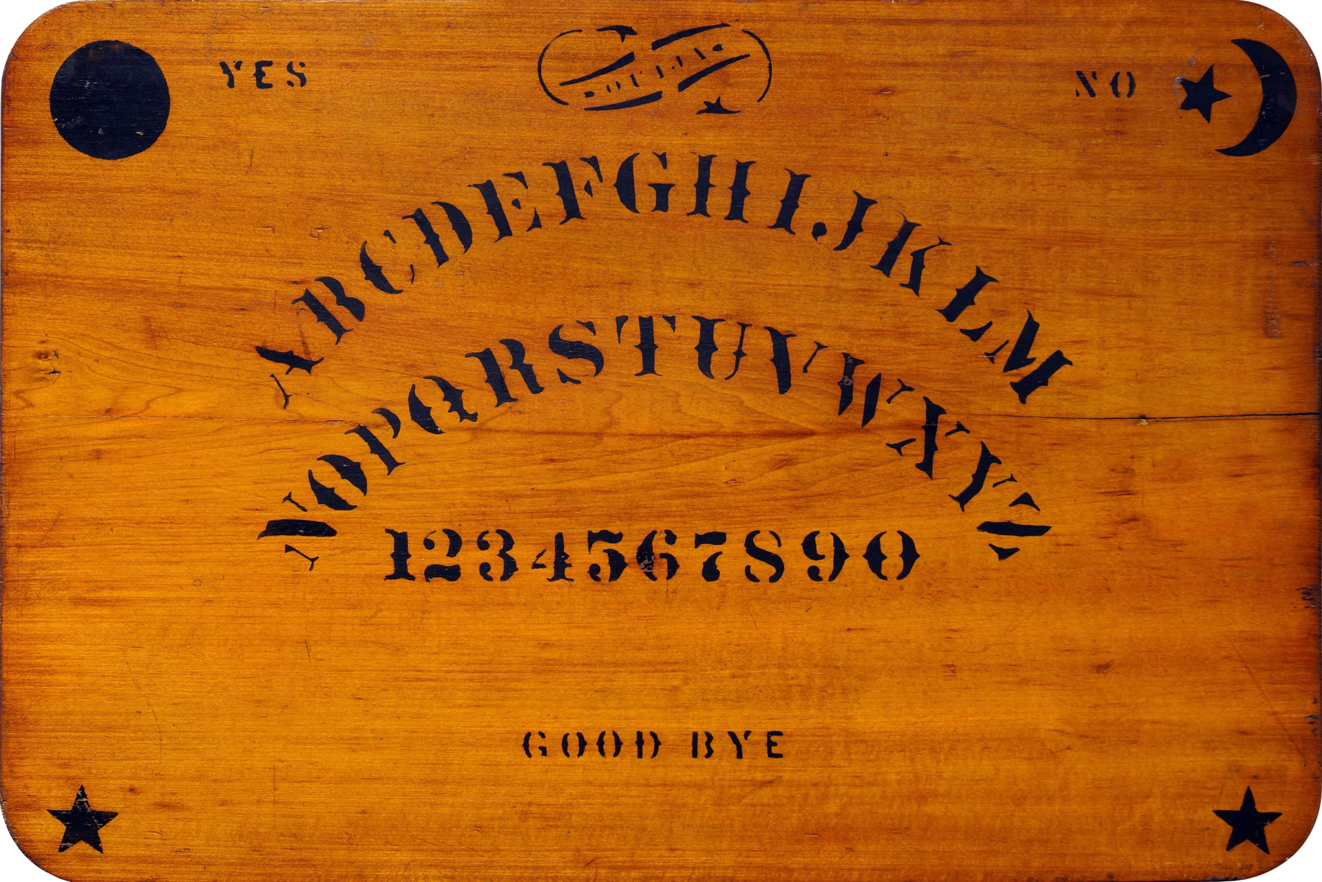 A Ouija board